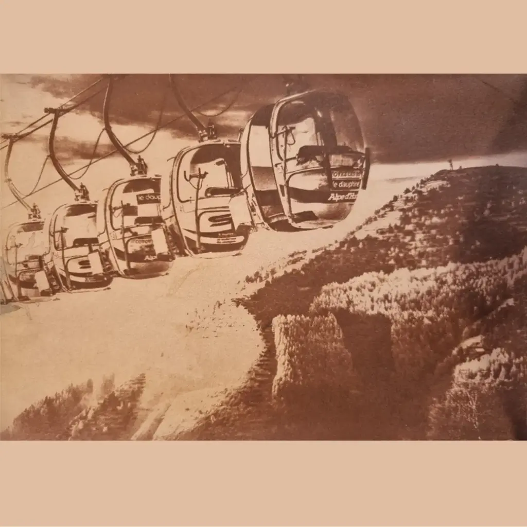 Cable Cars Sepia