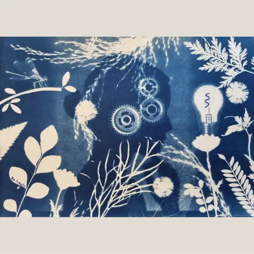 [Cyanotype 3] Letting go