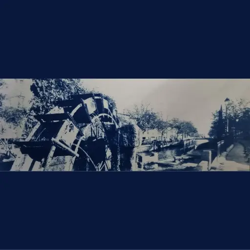 [Cyanotype 35] L'Isle-sur-la-Sorgue